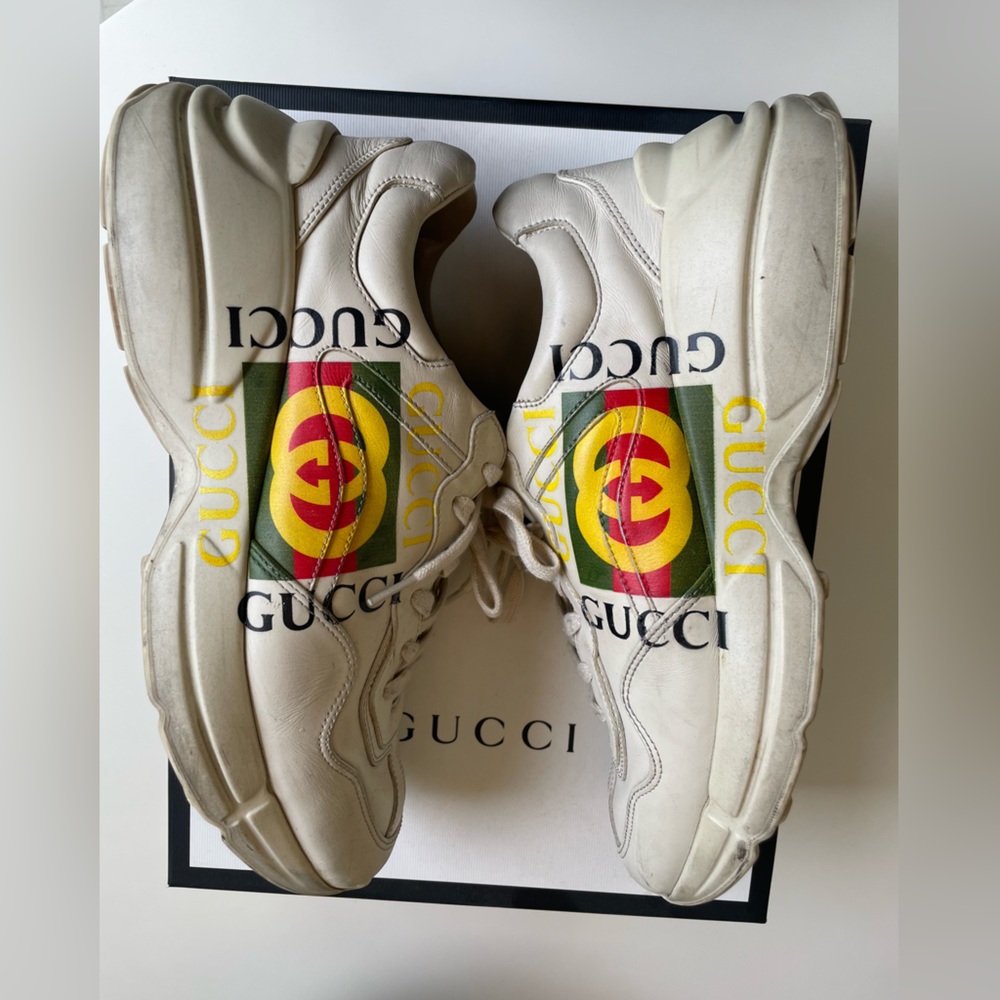 Gucci Rhyton sneaker size 8.5 ( run big)